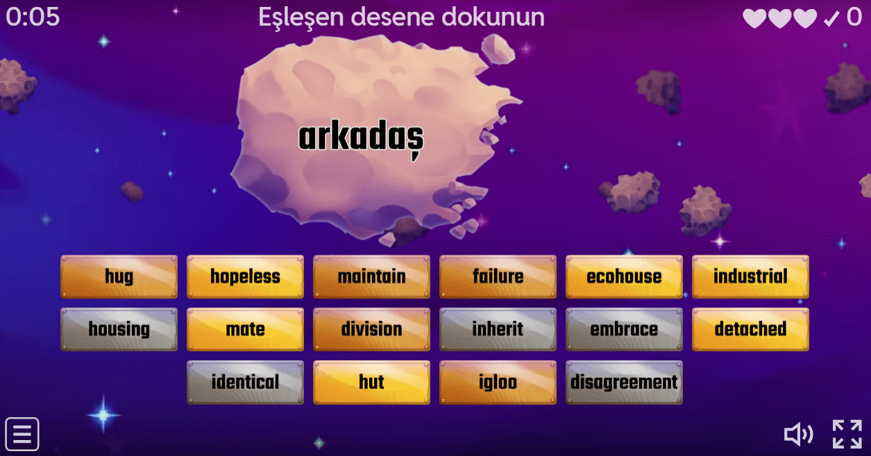 Multi English 6 - Vocabulary 3